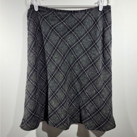 Villager woman's plaid midi skirt - Picture 1 of 6